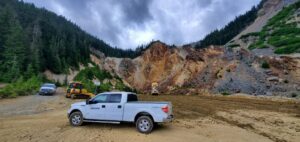 flooding repairs in the Fall of 2021 in British Columbia.